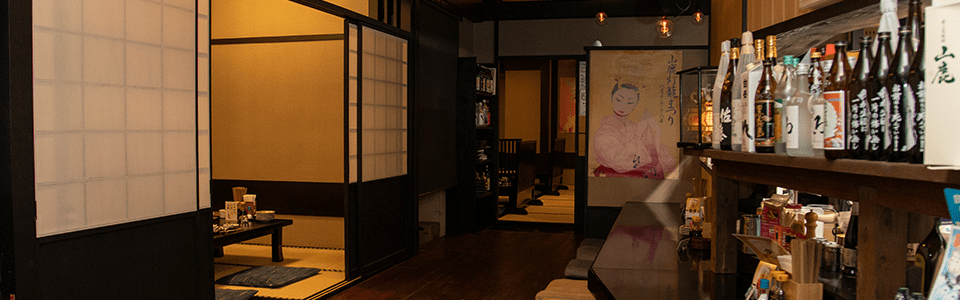 こだわりの店内 雰囲気